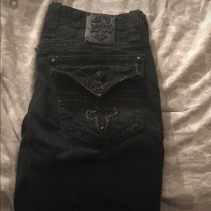 Rock & Revival Black Jeans
